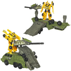 Bumblebee et son bunker de combat