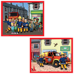Puzzle 60 pièces Sam Le Pompier