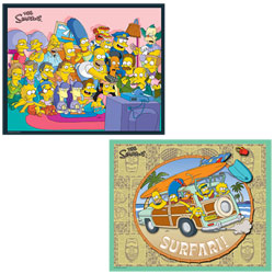 Puzzle 200 pièces-Les Simpsons