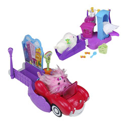 Zhu Zhu Puppies Voiture avec Parcmètre et Laverie 