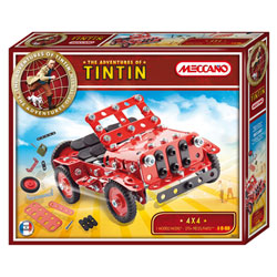 4X4 Tintin Jeu de construction Meccano