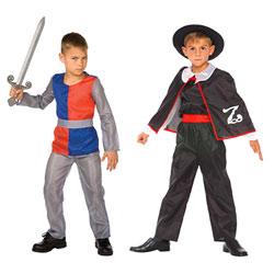 Coffret de 2 costumes Garçon taille 7 à 9 ans 