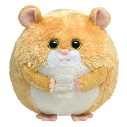 Peluche Beanie Ballz Le Hamster 