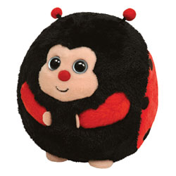 Peluche Beanie Ballz La Coccinelle
