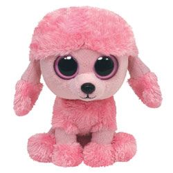 Caniche Rose 15cm