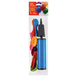 Maxi pompe à ballons+10 ballons 