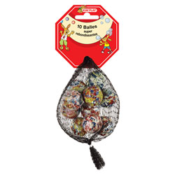 Lot de 10 Balles Rebondissantes