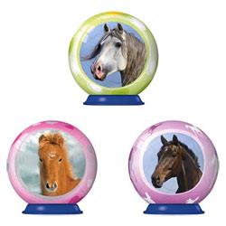 Puzzle ball Chevaux Avec Stickers