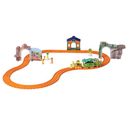 Circuit aventure Dino train motorisé