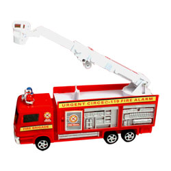 Camion de pompier son et gyrophare