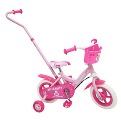 Vélo Canne 10 Pouces Hello-Kitty
