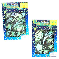 Coffret étoiles fluorescentes (petit modèle)
