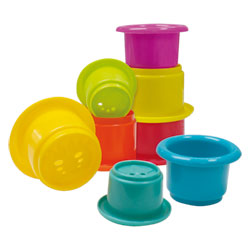 Gobelets à empiler 8 pièces