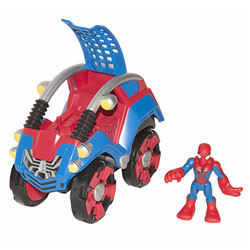 Voiture et Figurine Spiderman