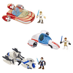 Véhicule et Figurine Star Wars