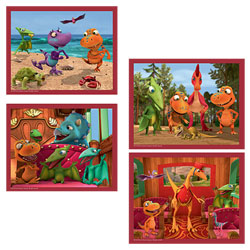 Puzzle 2x25 pièces Dino Train