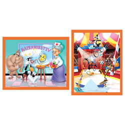 Puzzle 2x25 Pièces Looney Tunes
