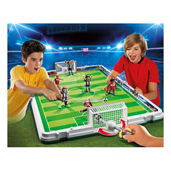 4725-Terrain De Football Et Joueurs