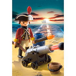 5141-Soldat britannique avec canon