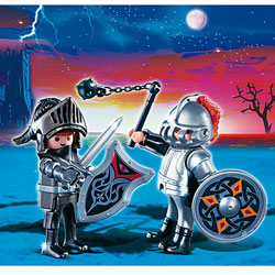 5886-Duo Chevaliers de fer