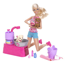 Barbie Et Le Bain Des Chiens