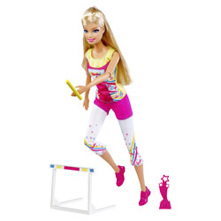 Barbie championne d'Athlètisme 
