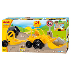 Bulldozer + Bétonnière