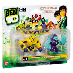 Coffret de 2 Mini-Figurines Ben 10