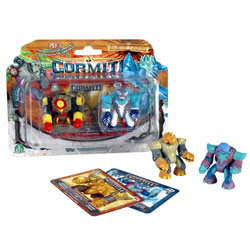 Gormiti TV3 Morpho-2 Figurines avec leur Carte