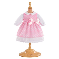 Robe Rose à Pois