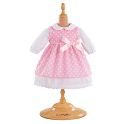 Robe Rose à Pois