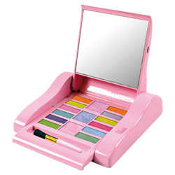 Boite maquillage à ouverture automatique