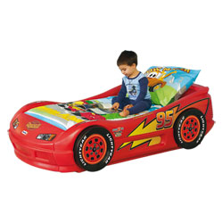 Lit Cars Flash Mac Queen avec matelas 