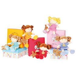 Les demoiselles de Doudou - Poupée avec nounours petit modèle