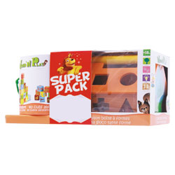 Lot maison formes bois + cubes