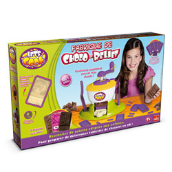 La fabrique de chocolat relief