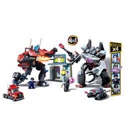 Kre-o transformers OPTIMUS PRIME VS MEGATRON