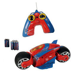 Moto Spiderman cyber cycle