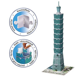 Puzzle Ball Building 3D Taipei