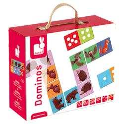 Dominos animaux de la forêt Janod