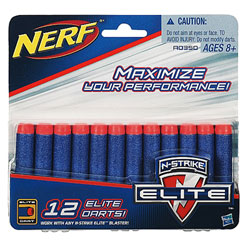 Nerf Elite 12 fléchettes de rechange