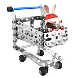 Les Lapins Crétins - Le chariot de course