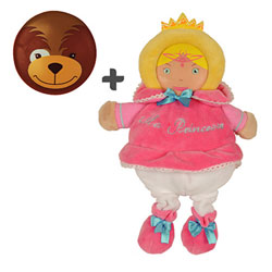 Pantin 2 bouilles Princesse et danseuse - Assortiment