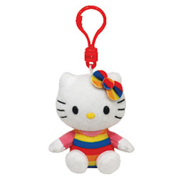 Porte-Clés Rainbow Hello Kitty
