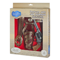 Pistolet métal + ceinture