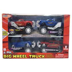 Coffret de 4 Véhicules 4x4