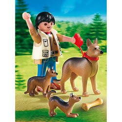 5211-Berger Allemand et ses petits