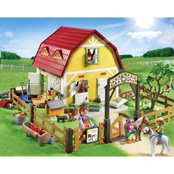 5222-Ranch avec poneys