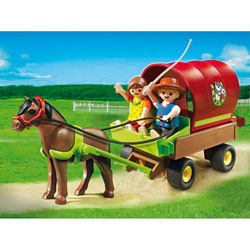 5228-Enfants et chariot