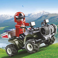 5429 -  Quad de secours en montagne